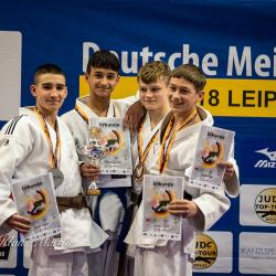 Alihan Nagimulin - 55 kg von TSG Blau Gold Gießen ist Deutscher Meister U18m