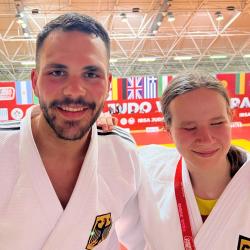 Hessisches Duo holt EM Medaillen im Para Judo