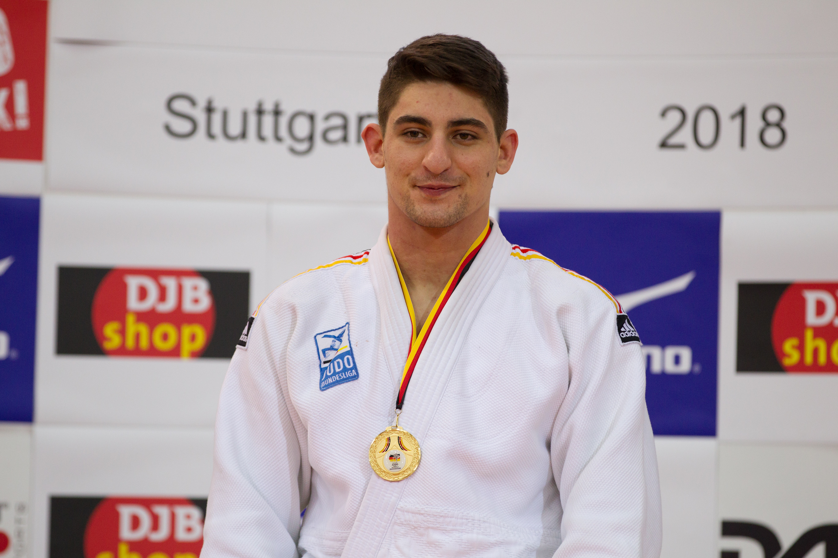 20180121 GERMAN CHAMPIONSHIPS STUTTGART KM Podium 90kg Place 1 Eduard Trippel