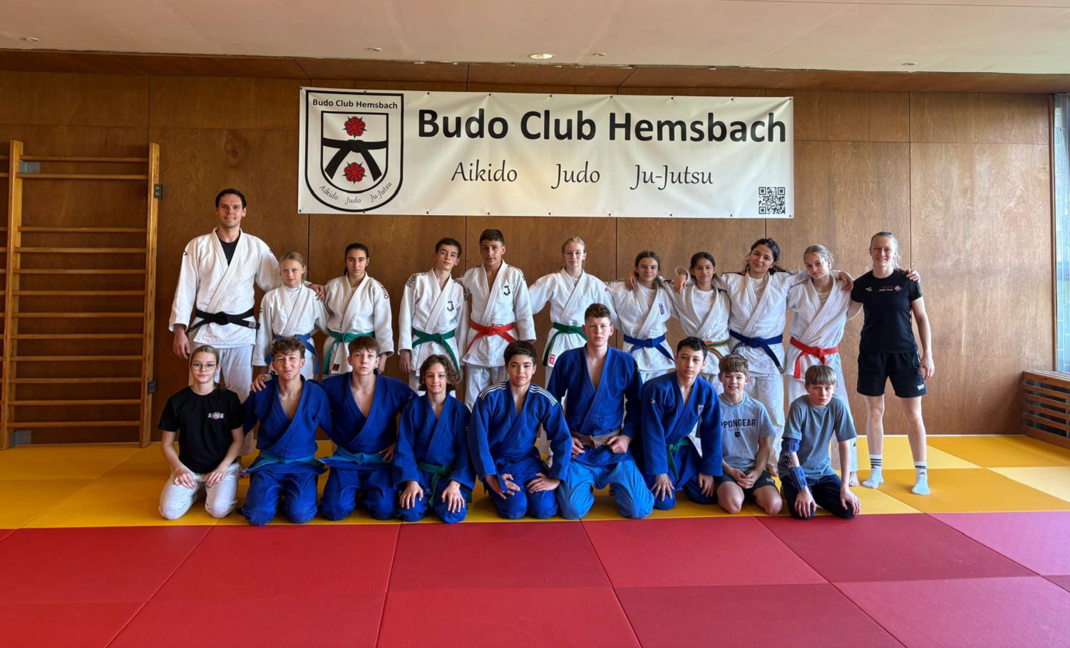 Gruppenfoto U16 Hemsbach